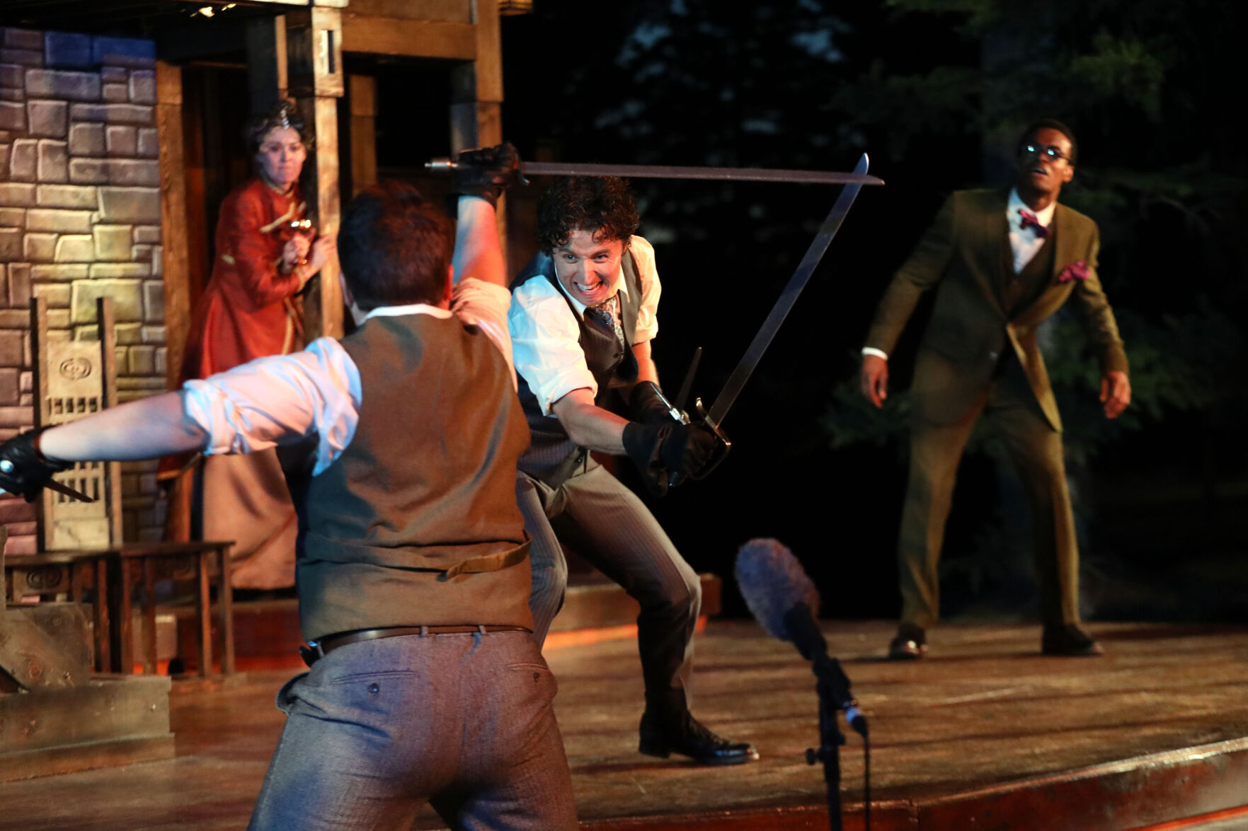 Montana Shakespeare in Parks performance of Hamlet